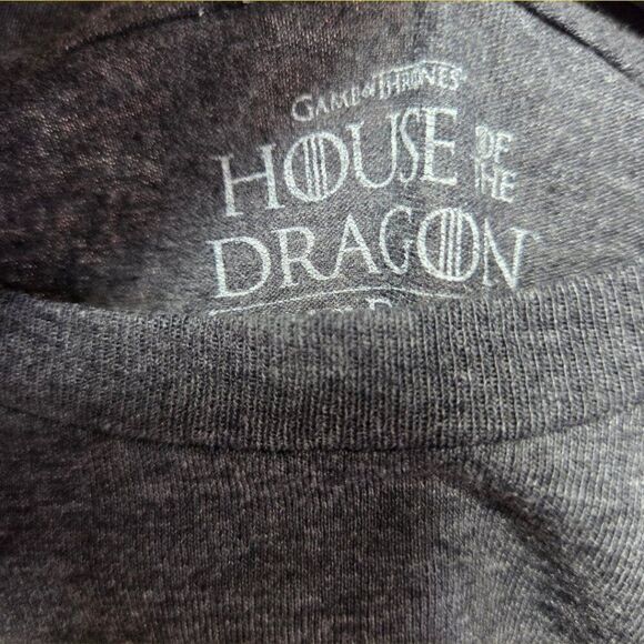 House of the Dragon Day of the Dragon Tee – Women’s Size Small – Charcoal Gray - Picture 2 of 5